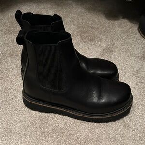 Birkenstock Highwood Leather Boots sz 38